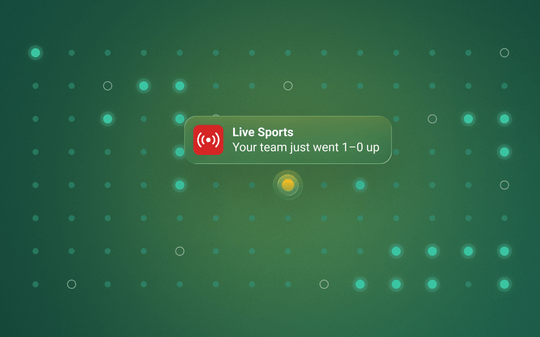 Teaching Push Notifications to Learn Who's Listening