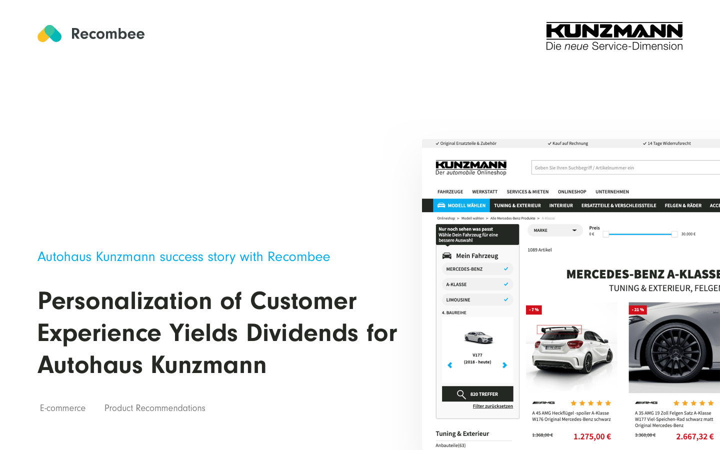 Autohaus Kunzmann case study cover